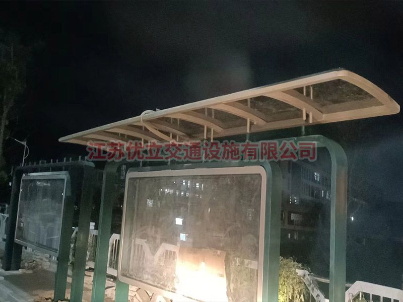 宁波杭州候车亭安装